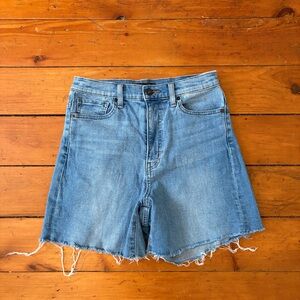 Uniqlo Light Blue Casual Denim Cutoff Shorts
